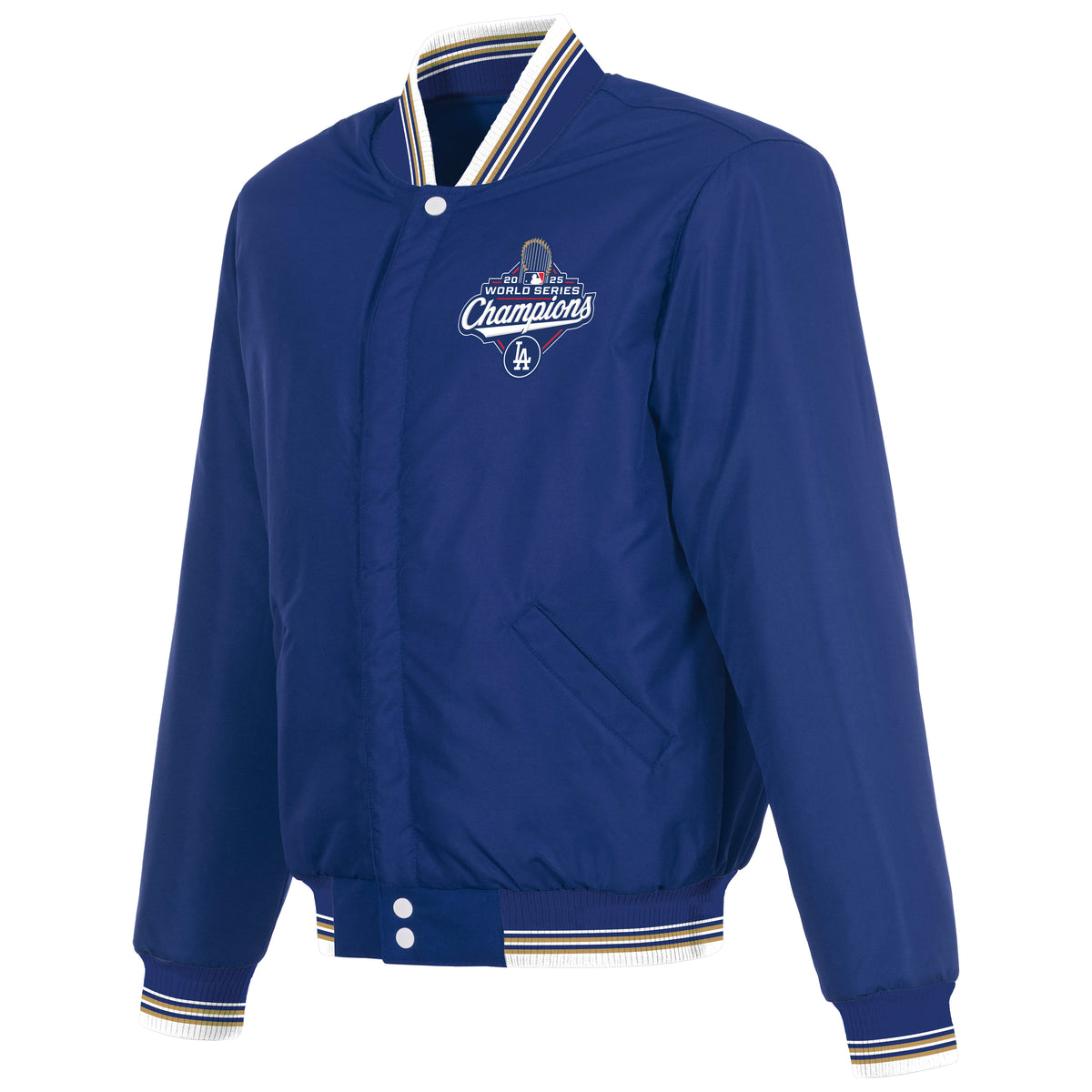 Los Angeles Dodgers 2025 World Series Women's Reversible Varsity Jacket