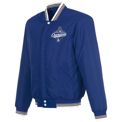 Los Angeles Dodgers 2025 World Series Women's Reversible Varsity Jacket