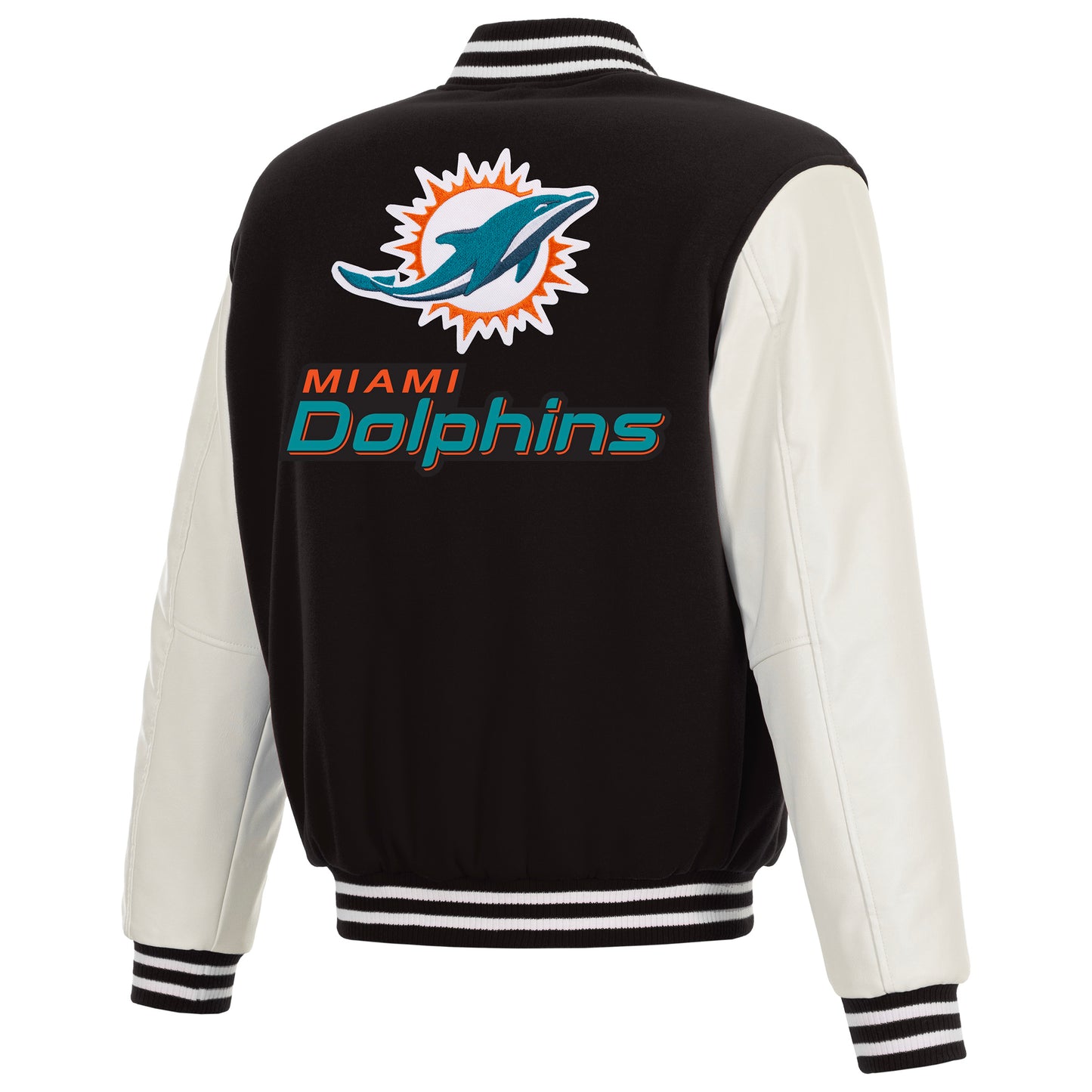 Miami Dolphins Reversible Varsity Jacket