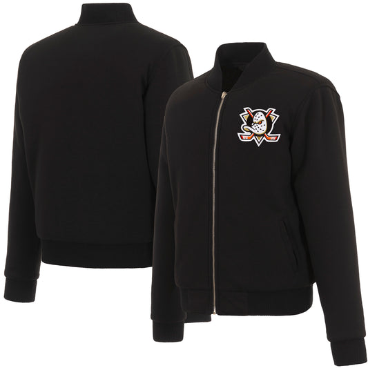 Anaheim Ducks Ladies Reversible Fleece Jacket