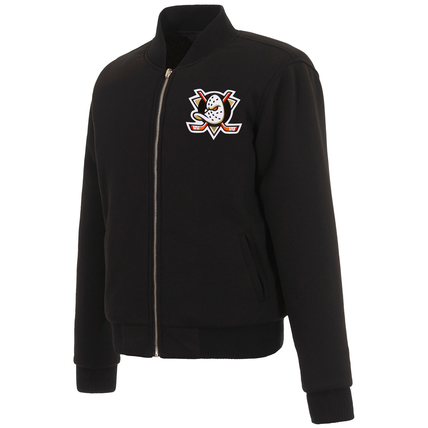 Anaheim Ducks Ladies Reversible Fleece Jacket