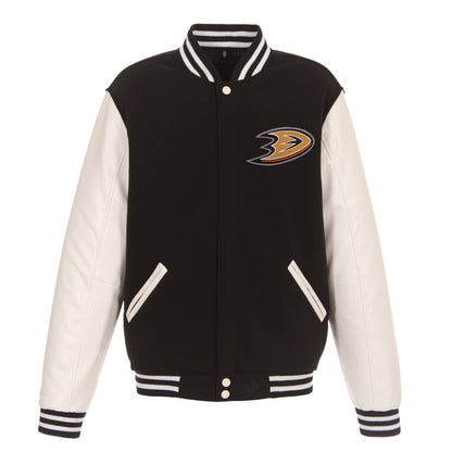Anaheim Ducks Reversible Varsity Jacket