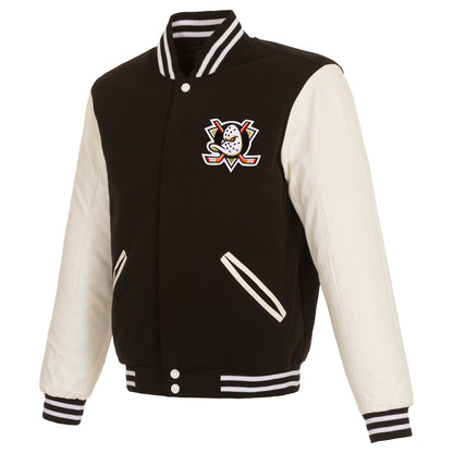 Anaheim Ducks Reversible Varsity Jacket