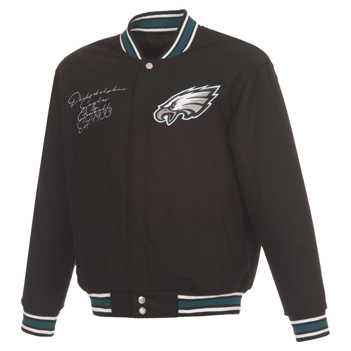 Philadelphia Eagles Reversible Wool Jacket