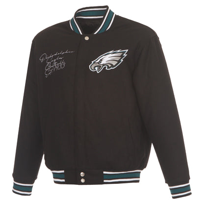 Philadelphia Eagles Reversible Wool Jacket