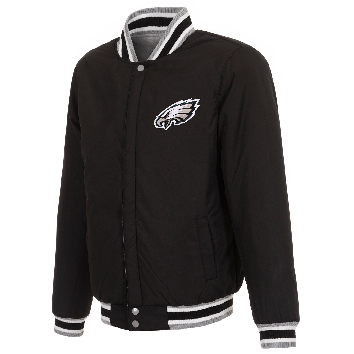 Philadelphia Eagles Reversible Two-Tone Fleece Jacket