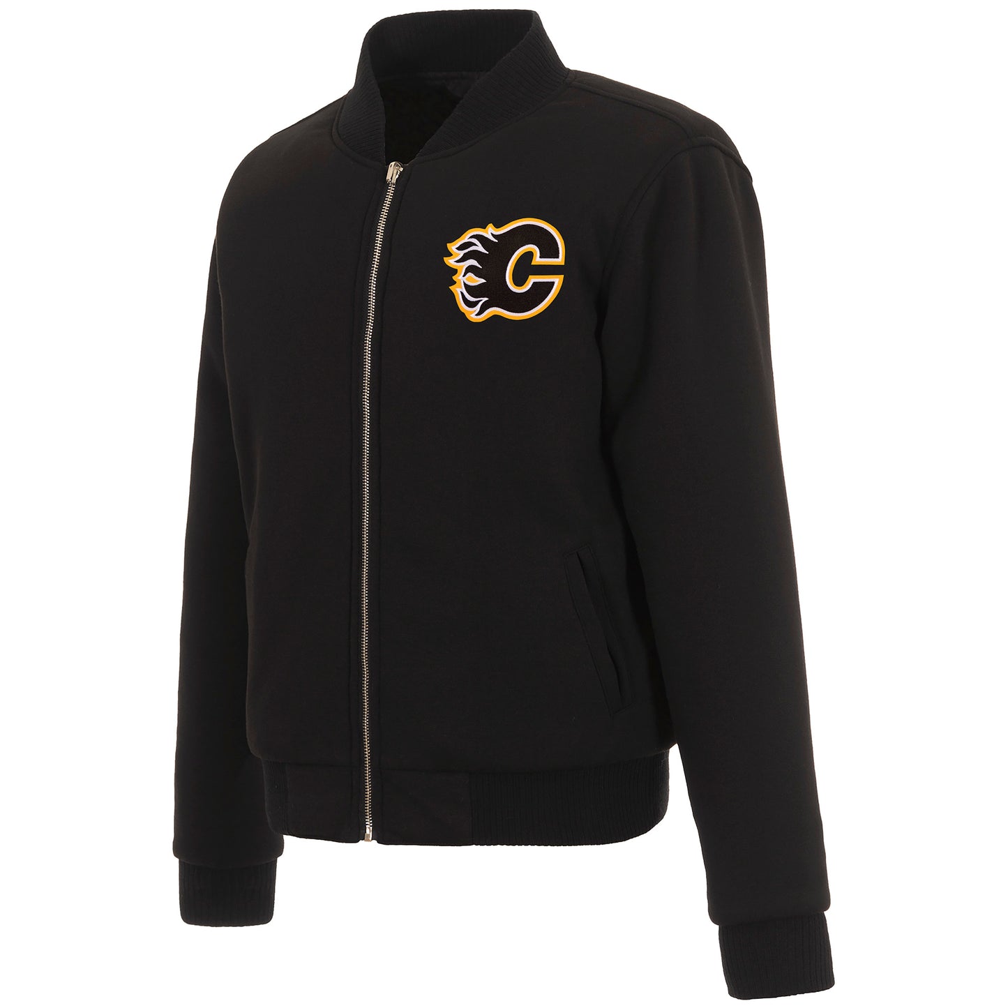 Calgary Flames Ladies Reversible Fleece Jacket