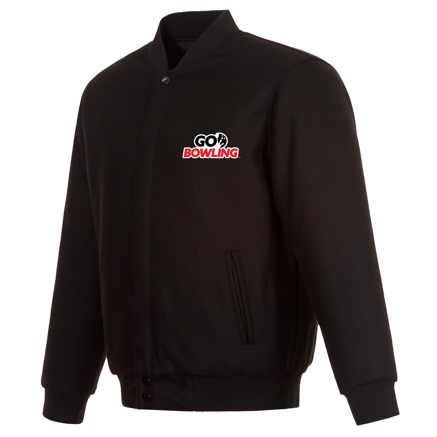 Go Bowling Reversible Wool Jacket
