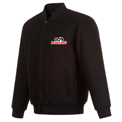 Go Bowling Reversible Wool Jacket