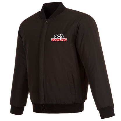 Go Bowling Reversible Wool Jacket