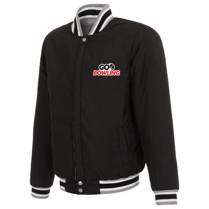 Go Bowling Reversible Fleece Jacket