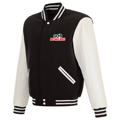Go Bowling Reversible Varsity Jacket