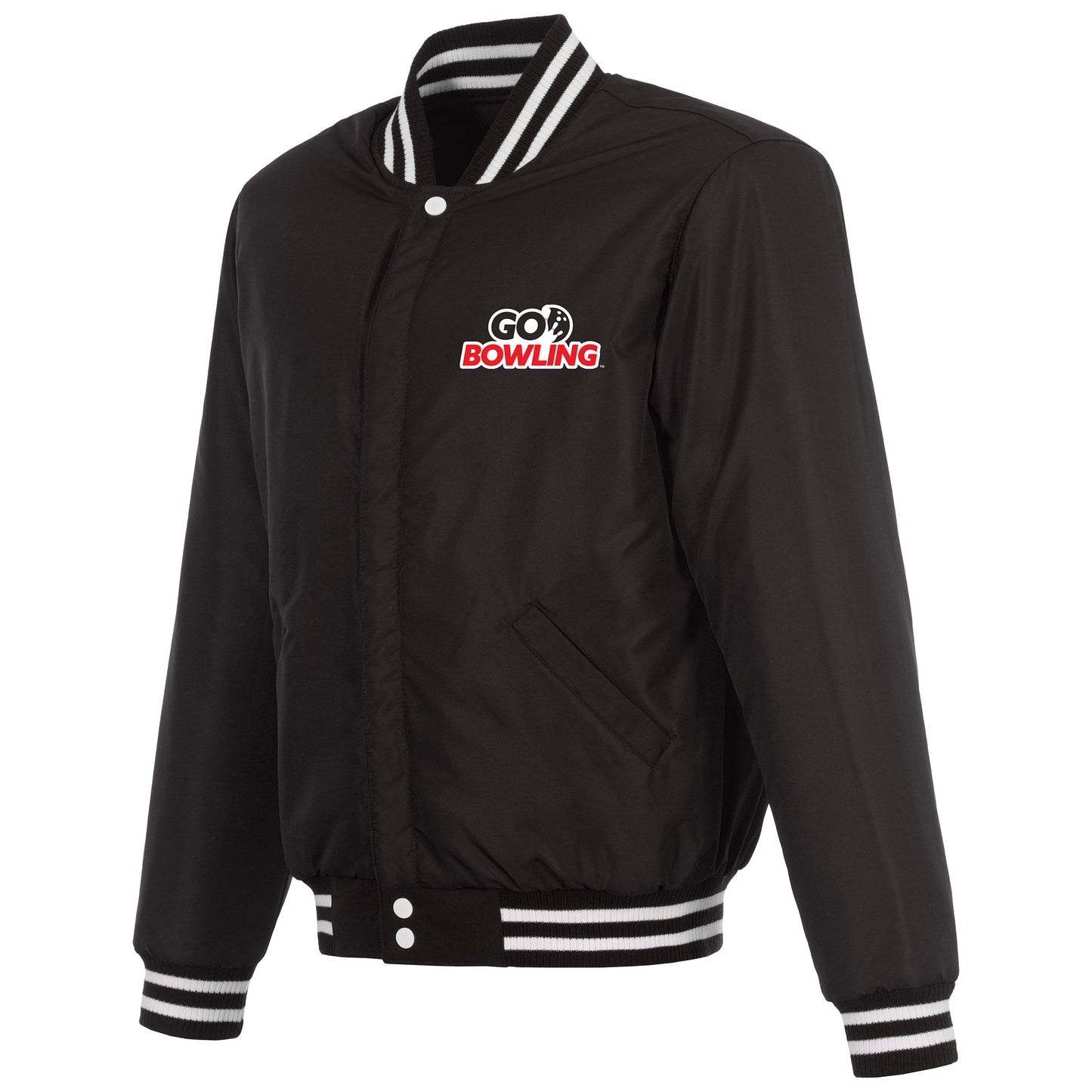 Go Bowling Reversible Varsity Jacket