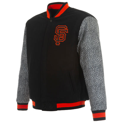 San Francisco Giants Reversible Melton Jacket