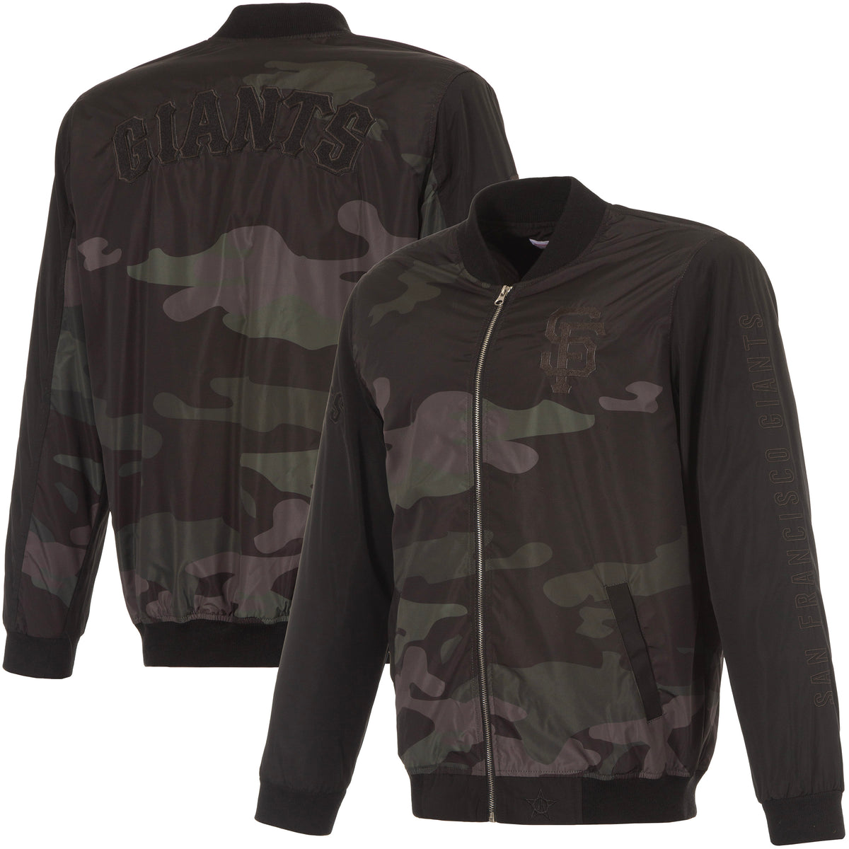 San Francisco Giants Nylon Bomber Jacket