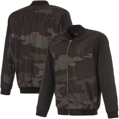 San Francisco Giants Nylon Bomber Jacket