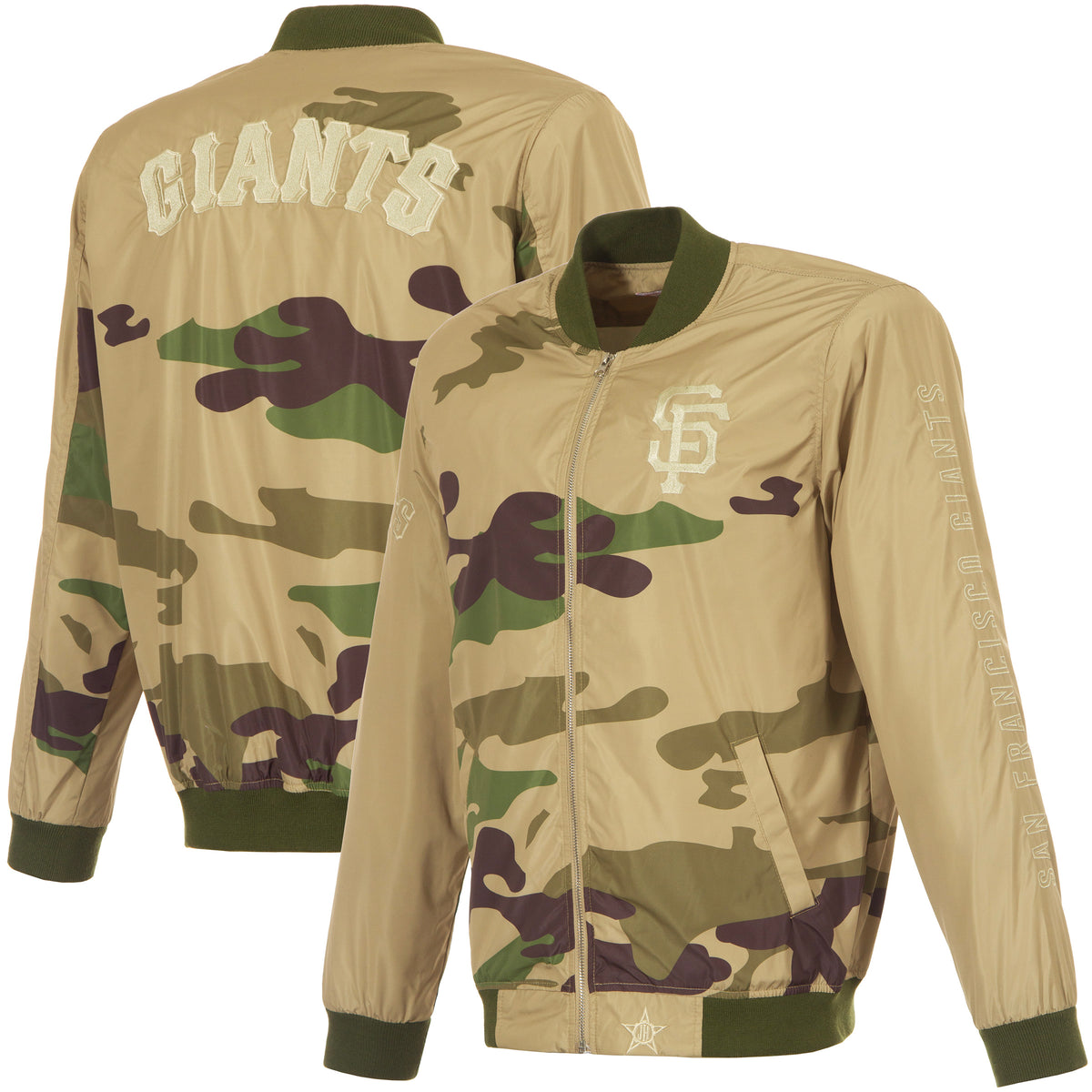 San Francisco Giants Nylon Bomber Jacket
