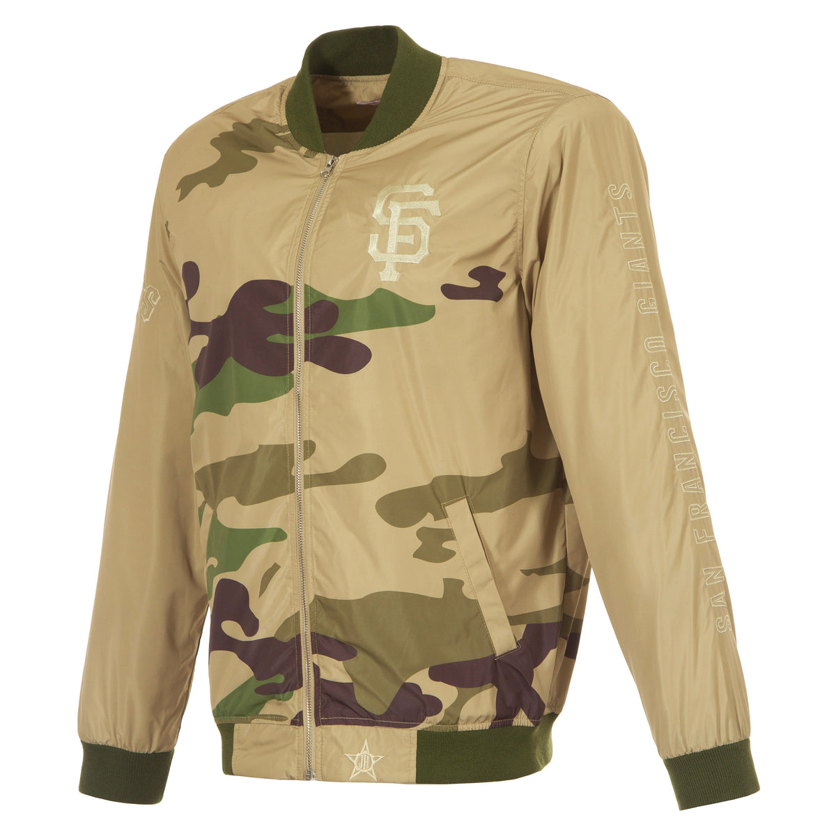 San Francisco Giants Nylon Bomber Jacket