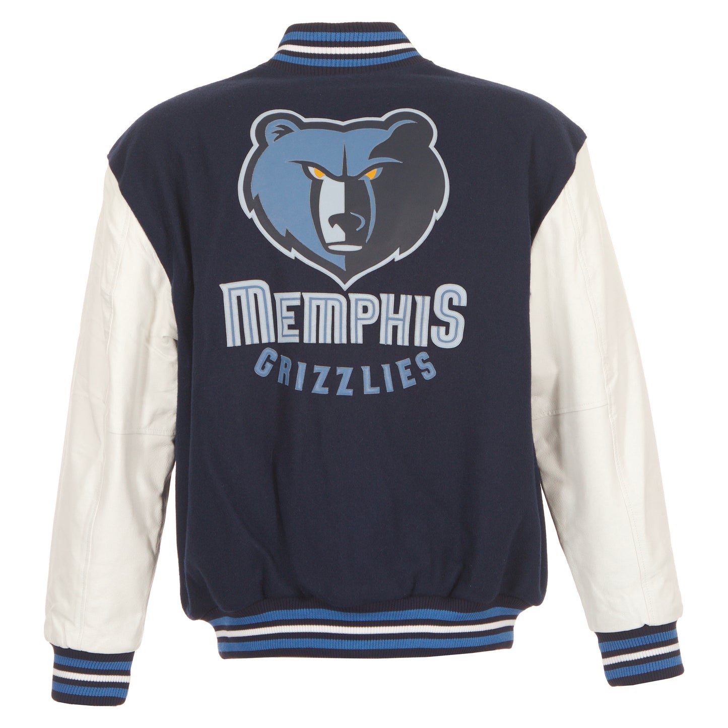 Memphis Grizzlies Wool and Leather Jacket