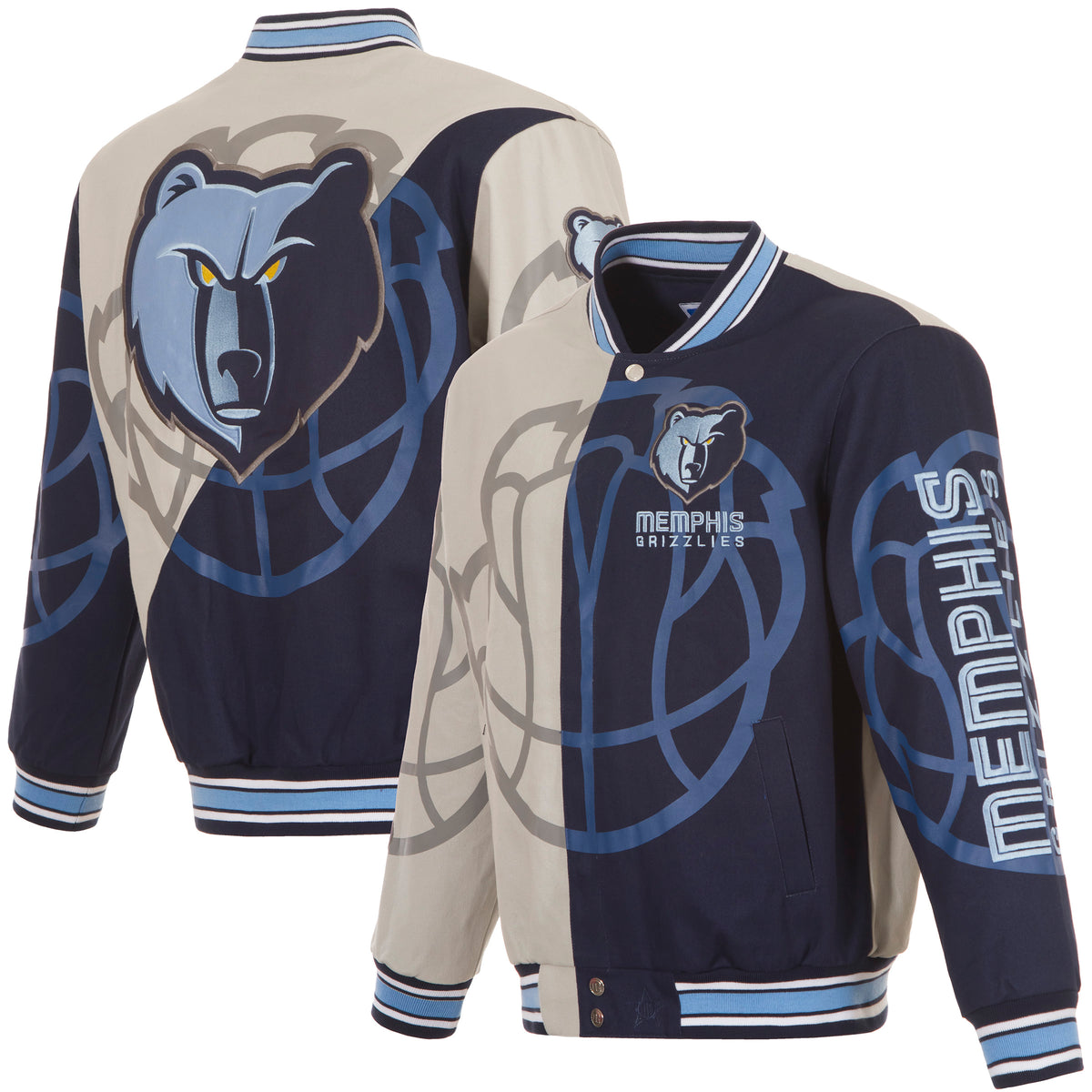 Memphis Grizzlies Twill Varsity Jacket