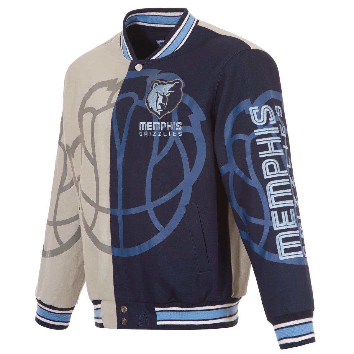 Memphis Grizzlies Twill Varsity Jacket