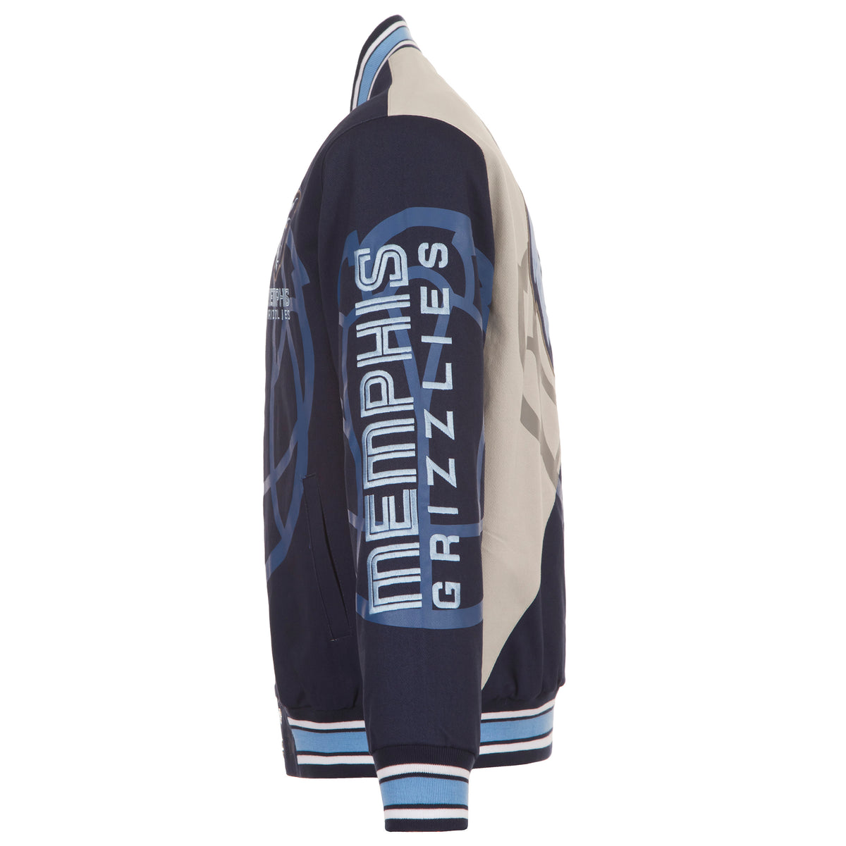 Memphis Grizzlies Twill Varsity Jacket