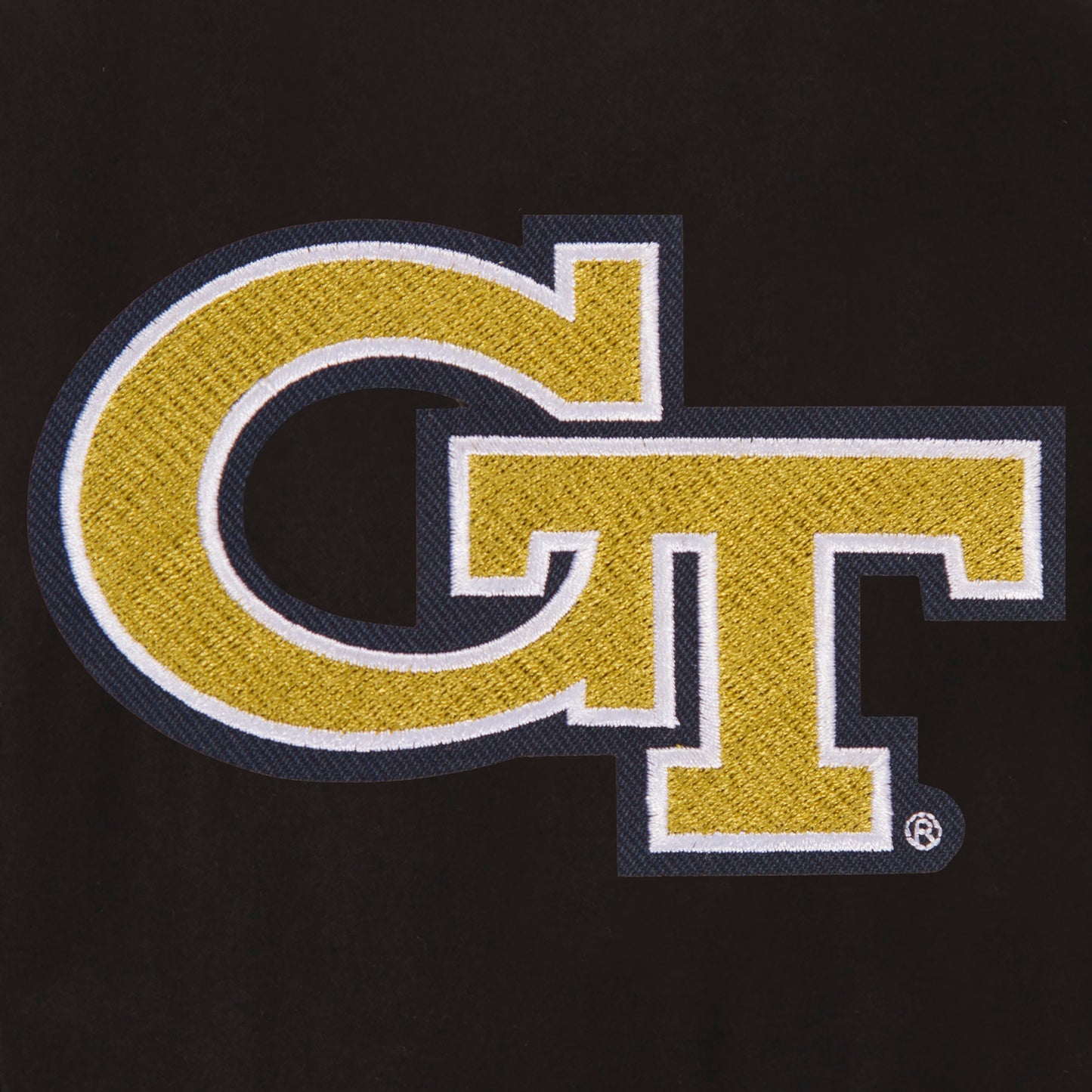 Georgia Tech Reversible Wool and Leather Jacket