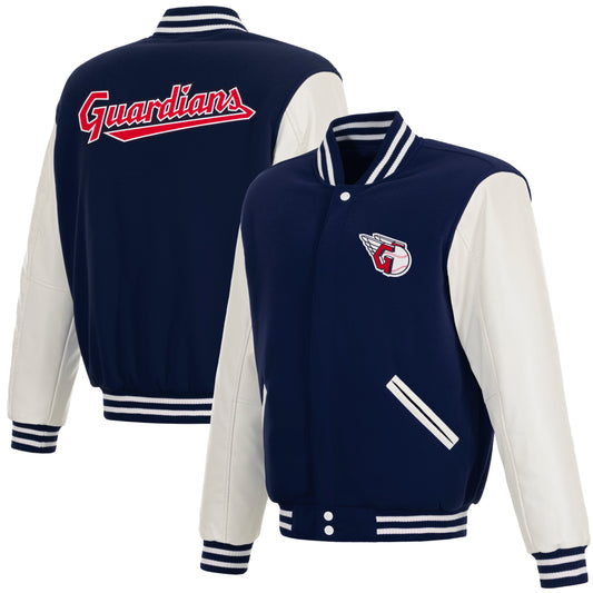 Cleveland Guardians Reversible Varsity Jacket