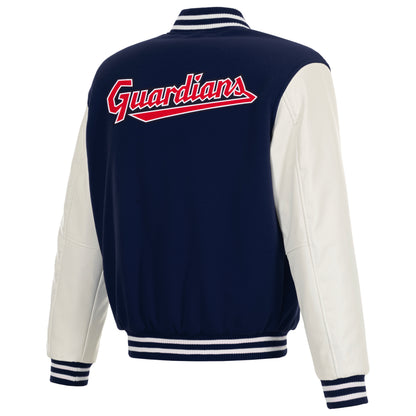 Cleveland Guardians Reversible Varsity Jacket