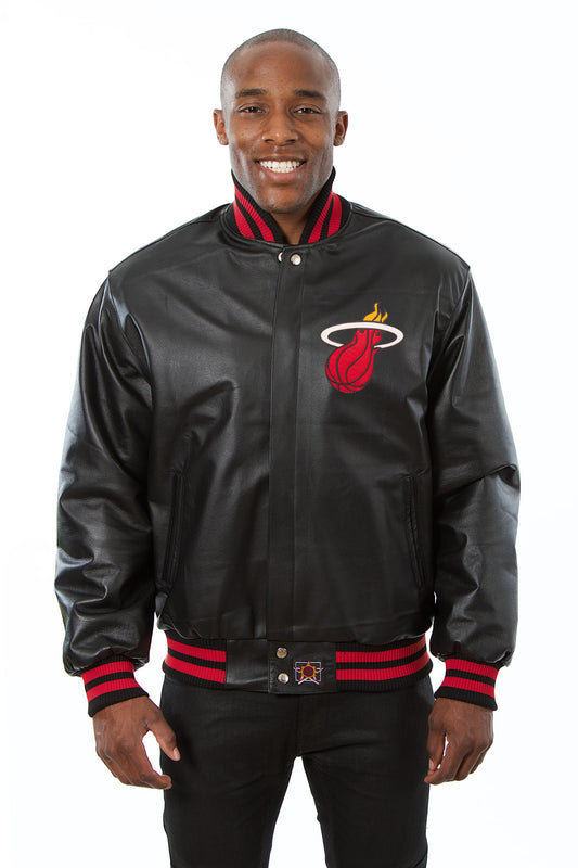 Miami Heat Full Leather Jacket