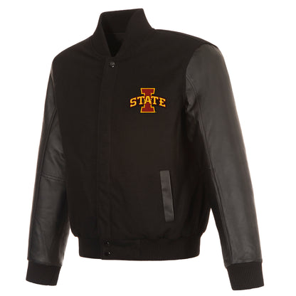 Iowa State University Reversible Wool and Leather