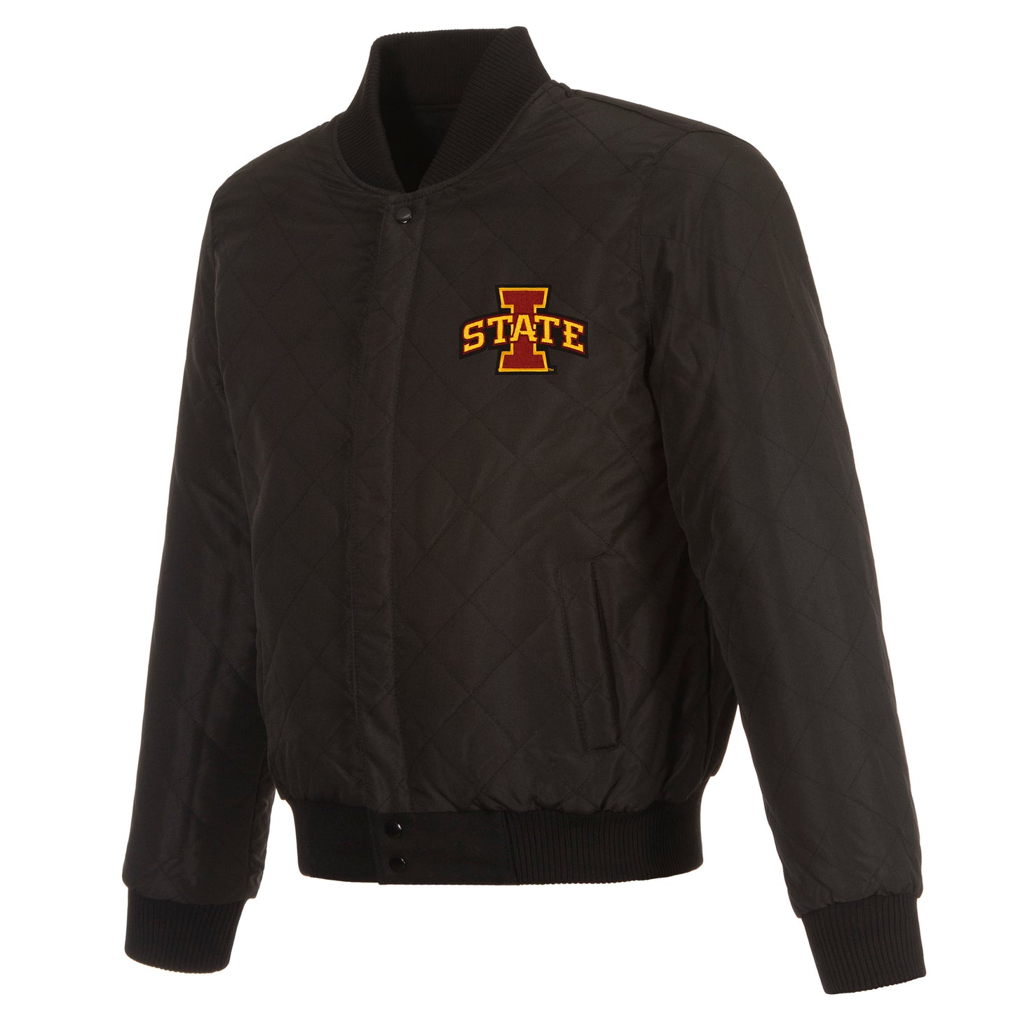 Iowa State University Reversible Wool and Leather