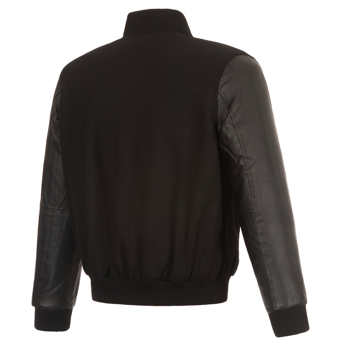 New York Jets Reversible Wool and Leather Jacket