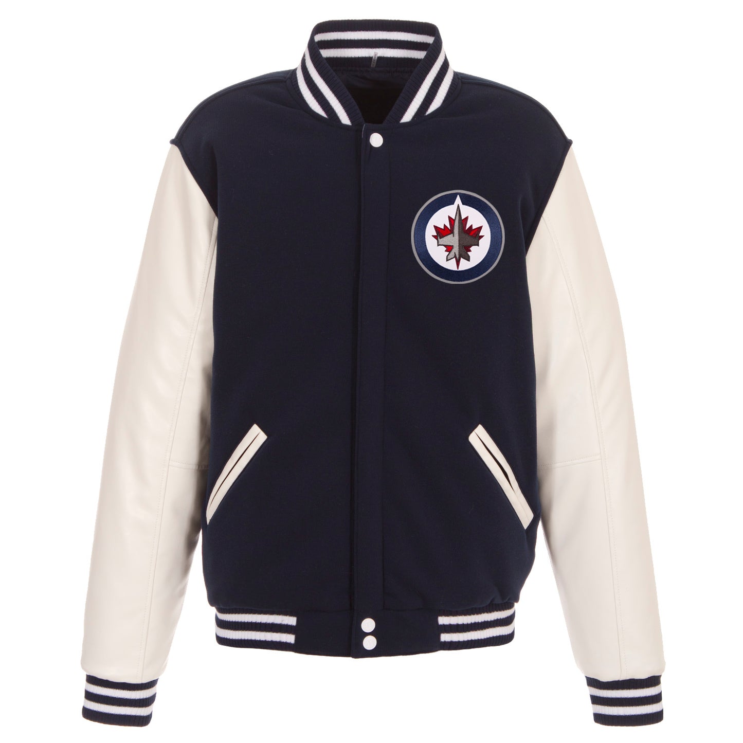 Winnipeg Jets Reversible Varsity Jacket