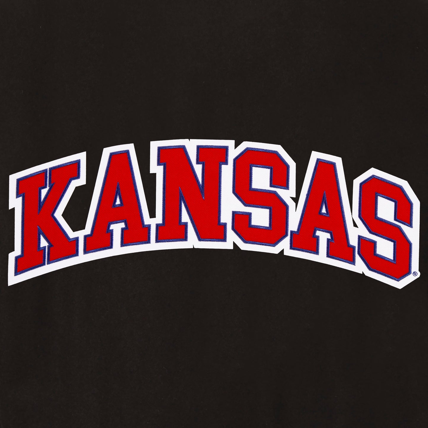 Kansas University Reversible Wool and Leather Jacket