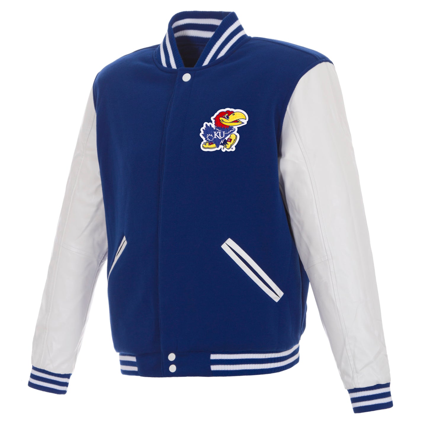 Kansas University Reversible Varsity Jacket