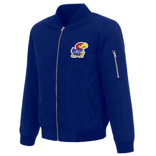 Kansas University Nylon Bomber Jacket