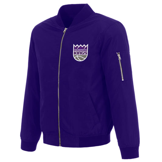 Sacramento Kings Nylon Bomber Jacket