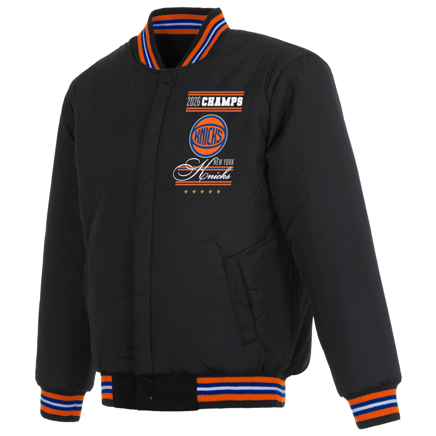 PRE ORDER: New York Knicks 2026 Championship Reversible All Wool Jacket