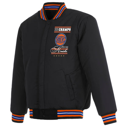 PRE ORDER: New York Knicks 2026 Championship Reversible All Wool Jacket