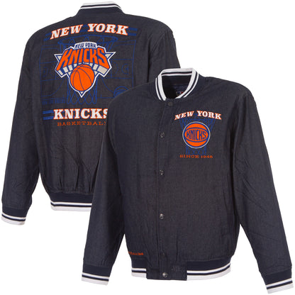 New York Knicks Washed Twill Jacket