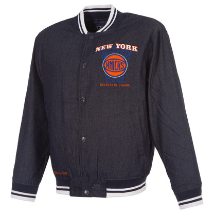 New York Knicks Washed Twill Jacket