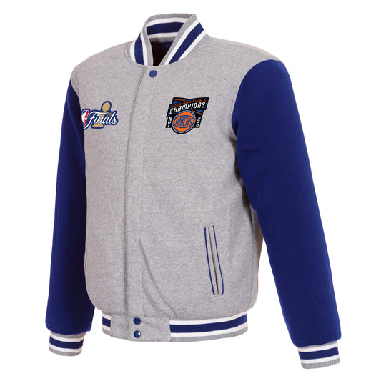 New York Knicks 2026 Championship Two-Tone Fleece Jacket