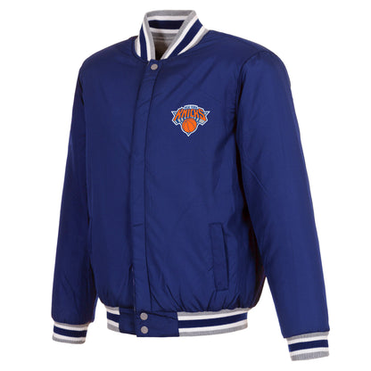 PRE ORDER: New York Knicks 2026 Championship Two-Tone Fleece Jacket