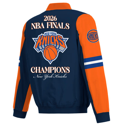 PRE ORDER: New York Knicks 2026 Championship Nylon Jacket