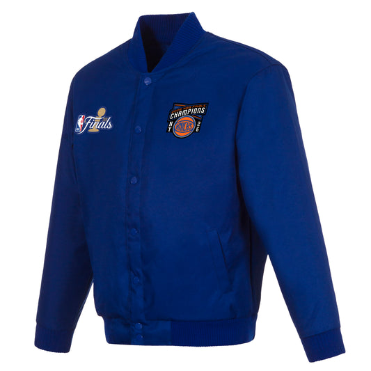 New York Knicks 2026 Championship Poly-Twill Jacket