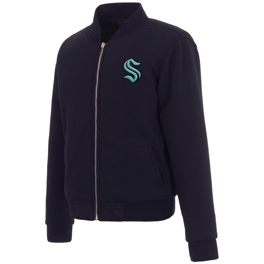 Seattle Kraken Ladies Reversible Fleece Jacket