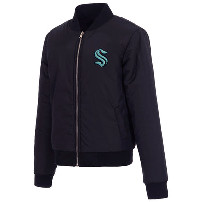 Seattle Kraken Ladies Reversible Fleece Jacket