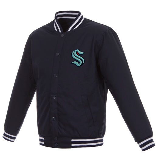 Seattle Krakens Poly-Twill Jacket