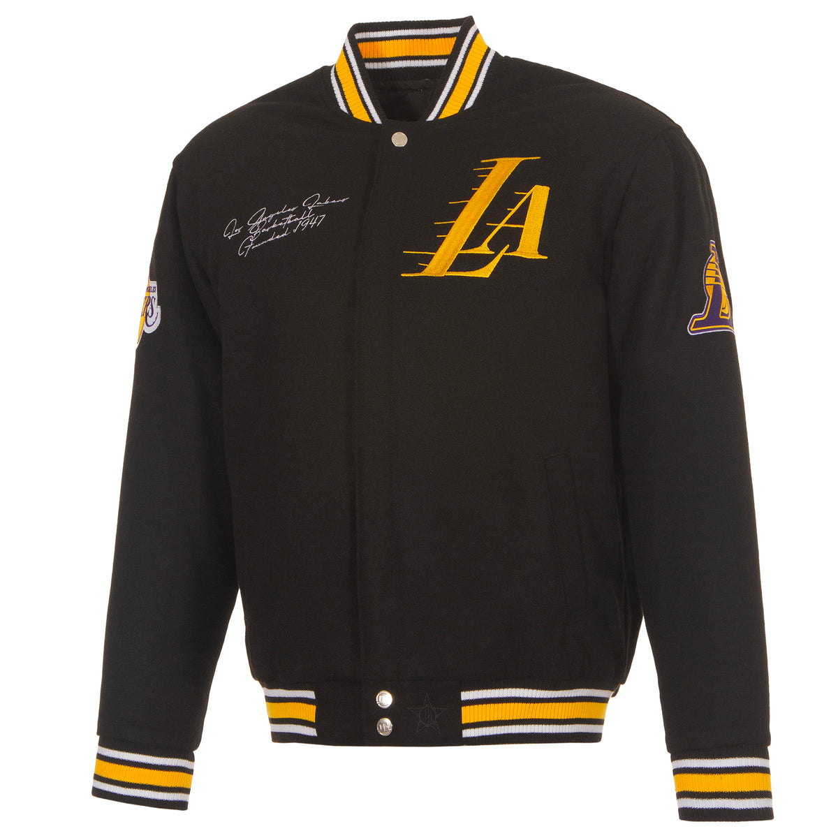 Los Angeles Lakers Reversible Wool Varsity Jacket